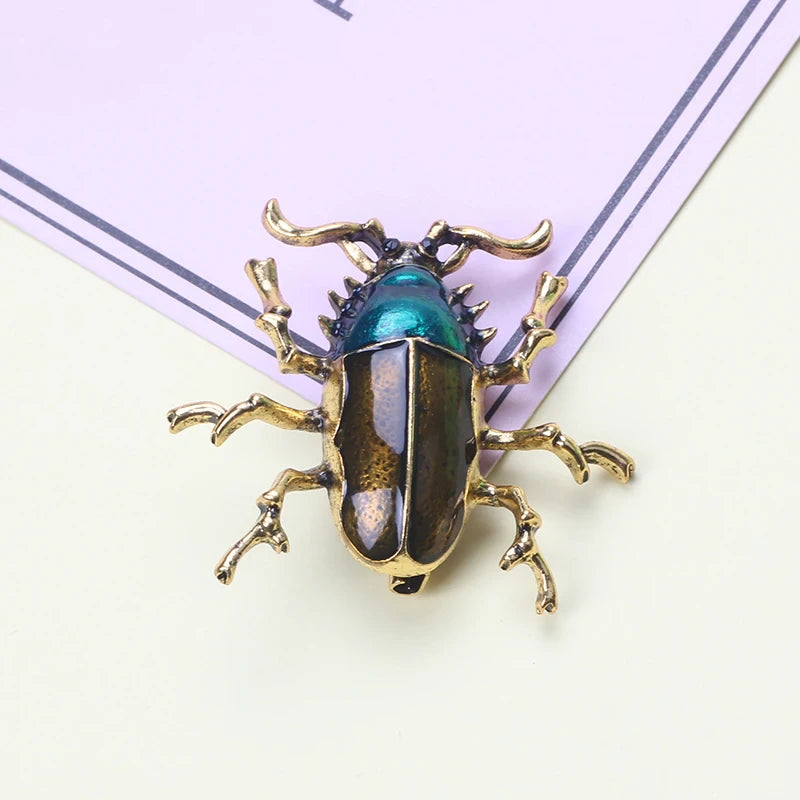 King Beetle - Iron Alloy Scarab - Steampunk Scarab Series