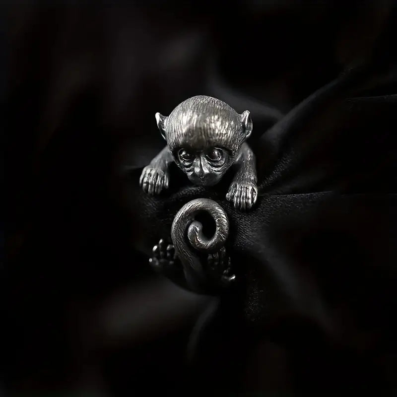 Inheritance Hugging Monkey Ring