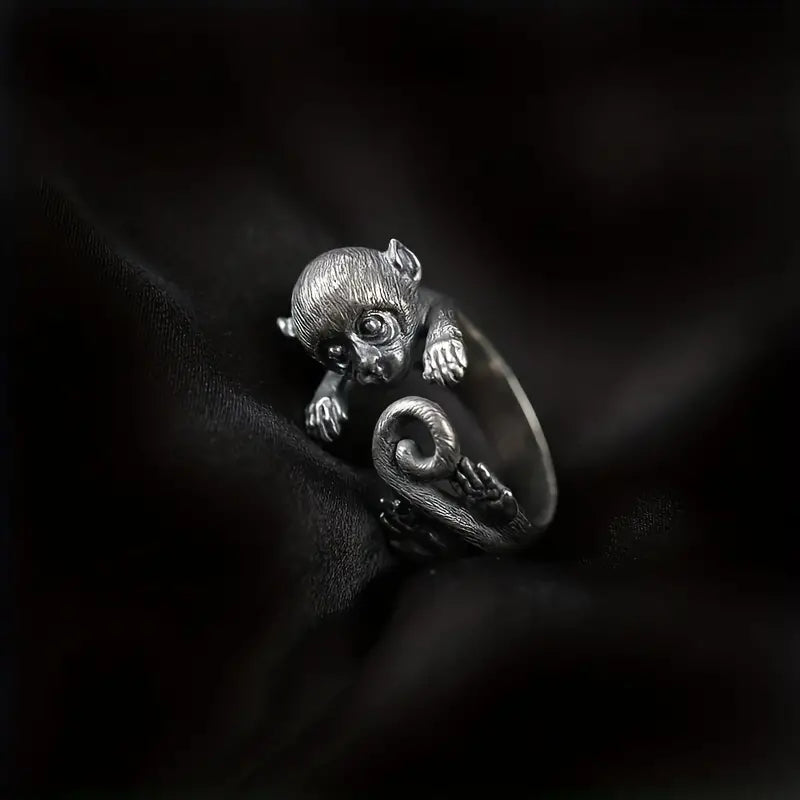 Inheritance Hugging Monkey Ring